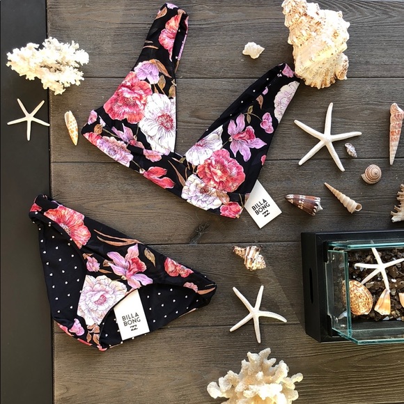 🌴🌼BILLABONG- SWEET TIDE REVERSIBLE BIKINIS SET🌼 - Picture 2 of 8